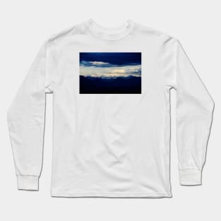 Swiss Alps Dark 2 / Swiss Artwork Photography Long Sleeve T-Shirt